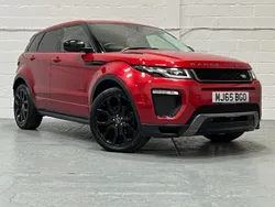 Red Used 2015 Land Rover Range Rover evoque HSE Dynamic SUV | £12,795 (Fair price)