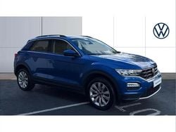 Blue Used 2020 VW T-Roc SE SUV | £16,380 (Fair price)