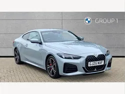 Grey New 2025 BMW 420 M Sport Coupe | £39,995 (A bit pricey)