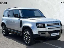 Silver Used 2021 Land Rover Defender SE Dynamic SUV | £56,880 (Fair price)