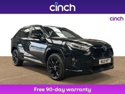Black Used 2021 Toyota RAV4 Hybrid Edition SUV | £19,949 (Good price)