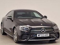 Black Used 2022 Mercedes E220 AMG Line Premium Coupe | £25,998 (Fair price)
