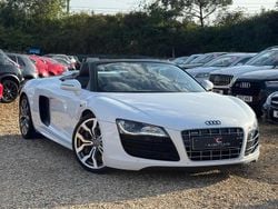 White Used 2012 Audi R8 Spyder Advanced Cabriolet | £59,479