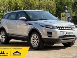 Silver Used 2014 Land Rover Range Rover evoque Pure SUV | £7,490 (Fair price)