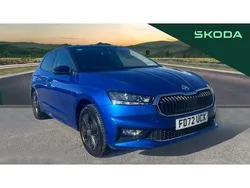 Blue Used 2023 Skoda Fabia Colour Edition Hatchback | £14,985 (Fair price)