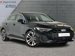 Black Used 2024 Audi A3 S-Line Hatchback | £25,735 (A bit pricey)