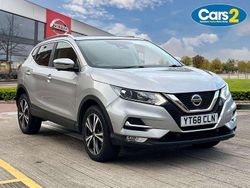 Silver Used 2018 Nissan Qashqai N-Connecta SUV | £13,290 (Fair price)