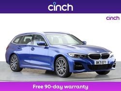 Blue Used 2021 BMW 330e M Sport Estate | £19,249 (Fair price)