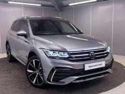 Silver Used 2025 VW Tiguan Allspace R-line SUV | £32,965 (Fair price)
