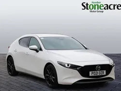White Used 2021 Mazda 3 Inclusive Hatchback | £14,990 (Fair price)