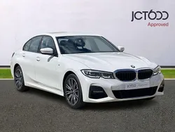 White Used 2020 BMW 330e M Sport Sedan | £17,000 (Fair price)