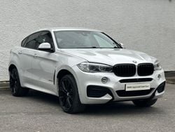 White Used 2018 BMW X6 M Sport SUV | £28,950 (Fair price)