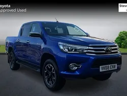 Blue Used 2018 Toyota HiLux Pickup | £24,195 (Fair price)