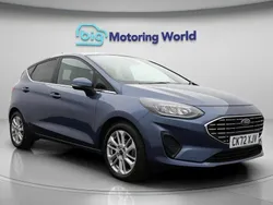 Blue Used 2022 Ford Fiesta Titanium Hatchback | £12,500 (Good price)