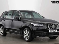 Black Used 2021 Volvo XC90 Momentum SUV | £25,950 (Fair price)