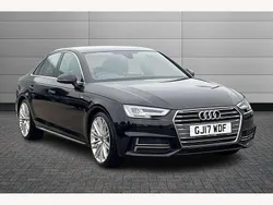 Black Used 2017 Audi A4 S-Line Sedan | £16,595 (Fair price)