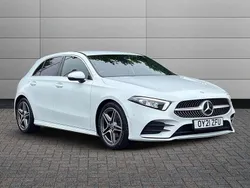 Digital white Used 2021 Mercedes A180 Executive Hatchback | £19,990 (Fair price)