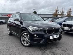 Black Used 2017 BMW X1 Sport Line SUV | £14,811 (Fair price)