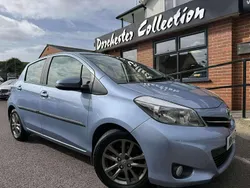 Blue Used 2014 Toyota Yaris Plus Hatchback | £6,495 (Fair price)