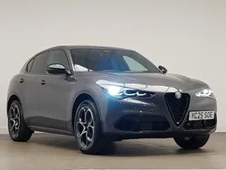 Grey New 2025 Alfa Romeo Stelvio Veloce SUV | £44,998 (Fair price)