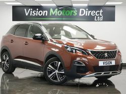 Bronze Used 2019 Peugeot 3008 GT-line Hatchback | £7,740 (Fair price)