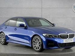 Blue Used 2021 BMW 318 M Sport | £21,950 (Fair price)