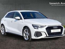 White Used 2023 Audi A3 S-Line Hatchback | £21,827 (Fair price)