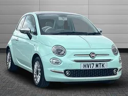 Green Used 2017 Fiat 500 Lounge Hatchback | £9,490 (Fair price)