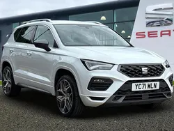 White Used 2021 Seat Ateca FR Sport SUV | £17,995 (Fair price)