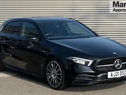 Black Used 2021 Mercedes A200 Exclusive Hatchback | £21,670 (Expensive)