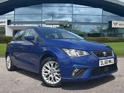 Blue Used 2019 Seat Ibiza SE Hatchback | £10,000 (Fair price)