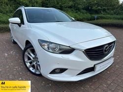 White Used 2014 Mazda 6 Inclusive Estate | £5,100 (Fair price)