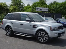 Silver Used 2010 Land Rover Range Rover Sport HSE SUV | £4,695 (Good price)