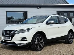 White Used 2018 Nissan Qashqai SUV | £13,500 (Fair price)