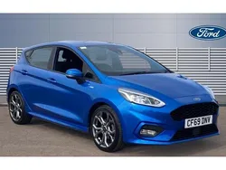 Blue Used 2020 Ford Fiesta ST-Line Hatchback | £10,031 (Fair price)