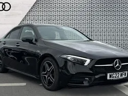 Black Used 2022 Mercedes A200 AMG Line Premium Plus Sedan | £24,859 (Expensive)