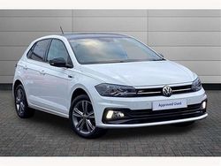 White Used 2021 VW Polo R-line Hatchback | £17,550 (Expensive)