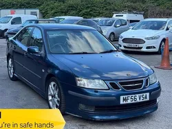 Blue Used 2007 Saab 9-3 Aero Sedan | £2,489 (Good price)