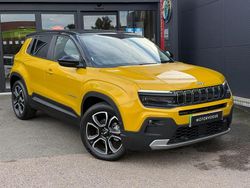 Yellow/black New 2025 Jeep Avenger EV Summit SUV | £29,995 (Expensive)