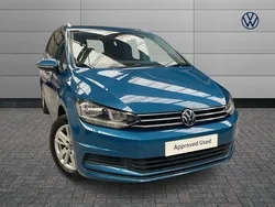 Blue Used 2021 VW Touran SE MPV | £18,189 (Good price)