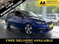 Blue Used 2018 Peugeot 308 GT-line Hatchback | £5,595 (Good price)