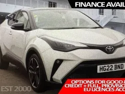 Grey black Used 2022 Toyota C-HR Sport SUV | £22,999 (Fair price)