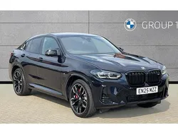 Black New 2025 BMW X4 M Sport SUV | £61,395 (Fair price)