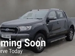 Black Used 2018 Ford Ranger Wildtrack Pickup | £17,700 (Super price)