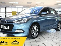 Blue Used 2015 Hyundai i20 SE Hatchback | £7,840 (Fair price)