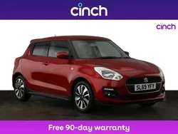 Red Used 2019 Suzuki Swift Hatchback | £9,599 (Fair price)