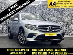 Silver Used 2018 Mercedes GLC220 AMG line SUV | £18,795 (Fair price)