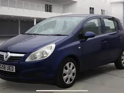 Blue Used 2008 Vauxhall Corsa Club Hatchback | £3,595 (Good price)