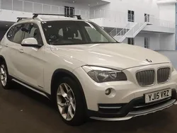Alpine white Used 2015 BMW X1 xLine SUV | £8,775 (Good price)