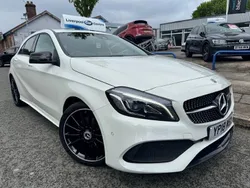 White Used 2018 Mercedes A180 AMG line Hatchback | £12,977 (A bit pricey)